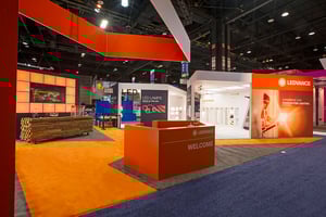 ledvance trade show booth design
