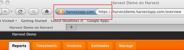 Firefox HTTPS hint display Firefox HTTPS hint display