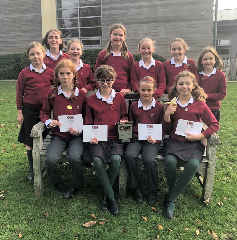 Science competition winners
