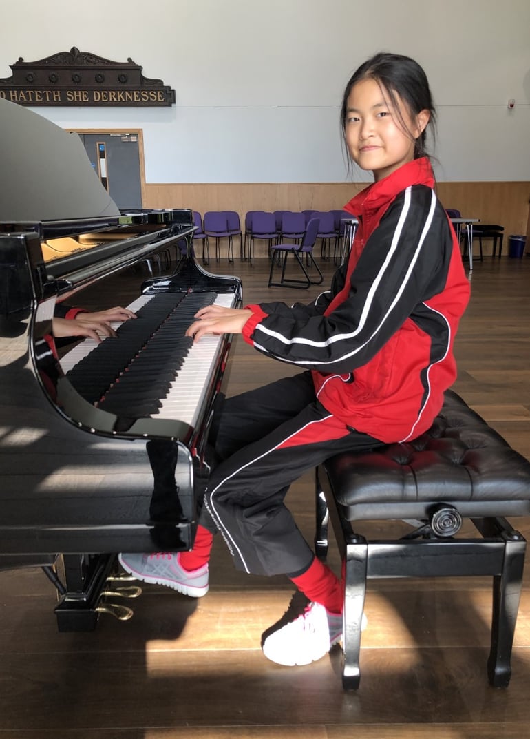 Outstanding achievement for Year 9 Music Scholar