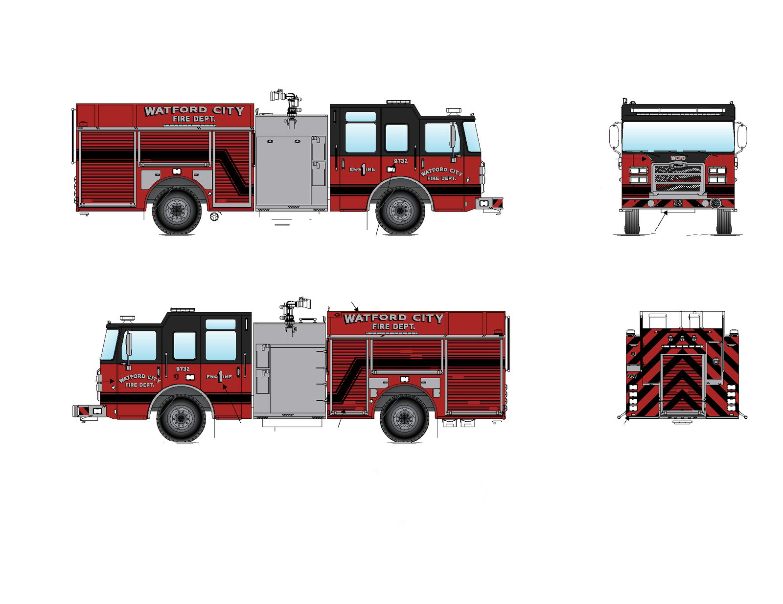 Watford City Fire Department - Pumper