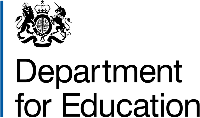 UK department for education logo.