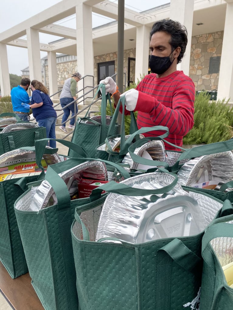 The GVTC Foundation’s Thanksgiving Giveback Project Delivers 427 Meals this Year!