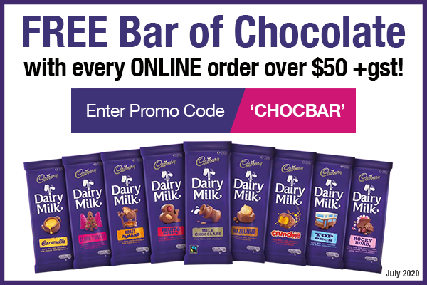 FREE Block of Chocolate!