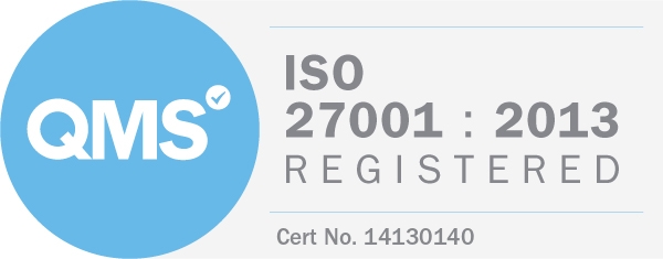 ISO 27001 Registered Information Security (ISMS)