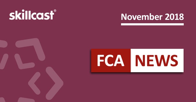 FCA Compliance News - November 2018