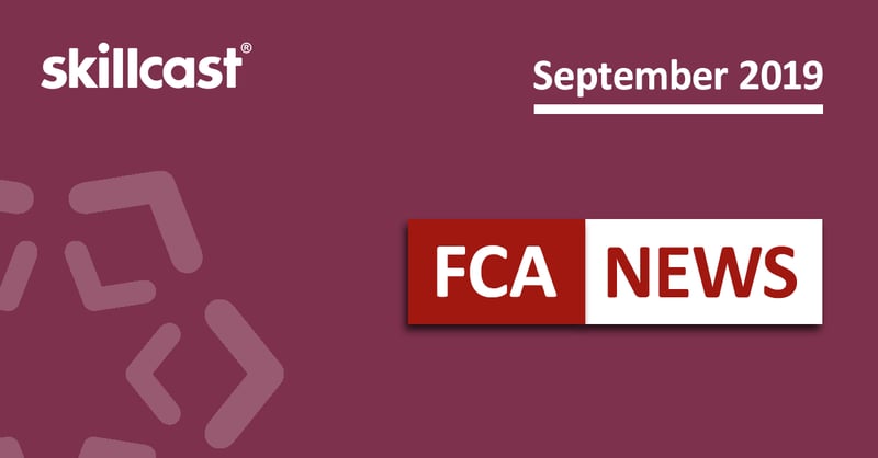 FCA Compliance News – September 2019