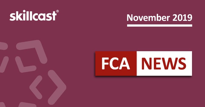 FCA Compliance News – November 2019