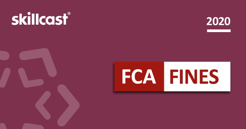 Highest FCA Fines of 2020