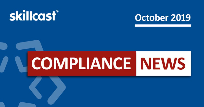 Compliance News - October 2019