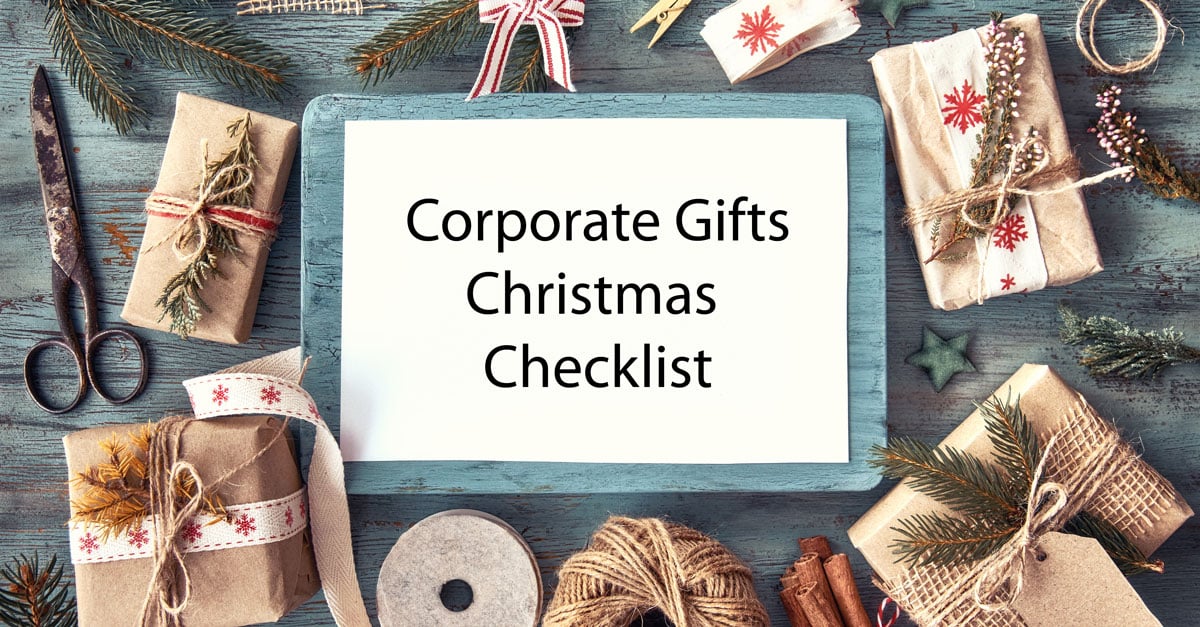 Corporate Gifts Christmas Checklist