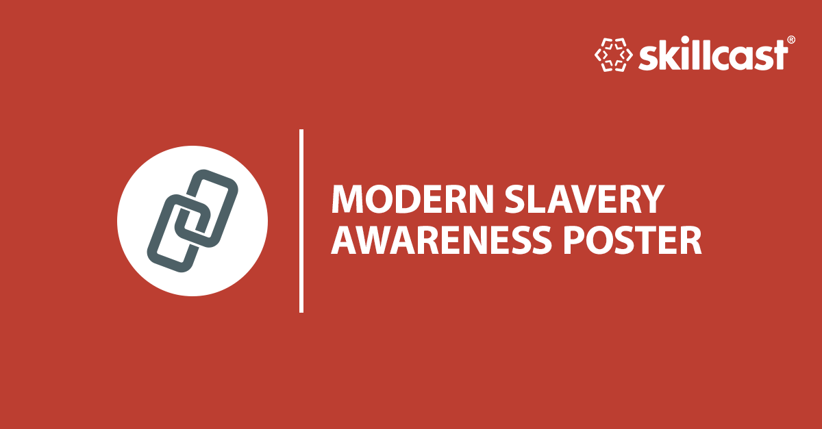 Modern Slavery Awareness Poster