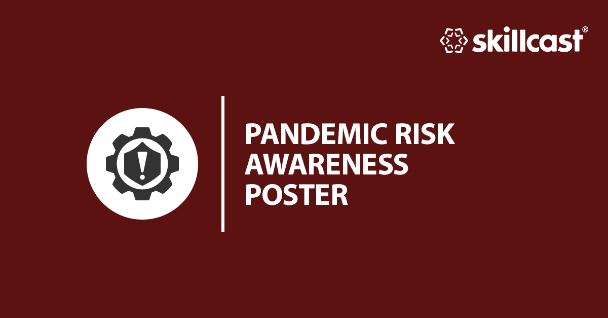 Pandemic Risk Office Awareness Poster