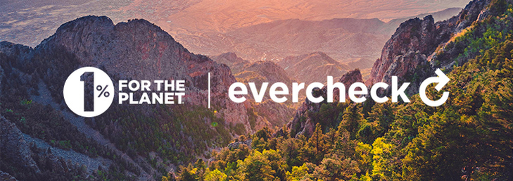 EverCheck Partners with 1% for the Planet