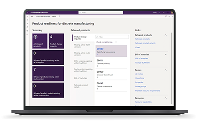 Microsoft Dynamics Supply Chain Management Solutions