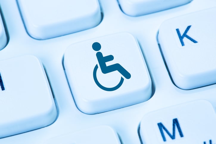 Internet web accessibility online website computer people with disabilities handicap
