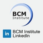 BCM Institute LinkedIn Social Media Icon 