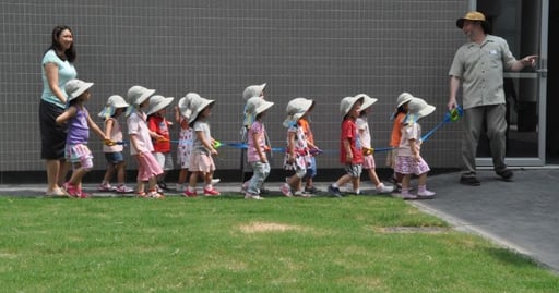 Concordia preschool tour of campus
