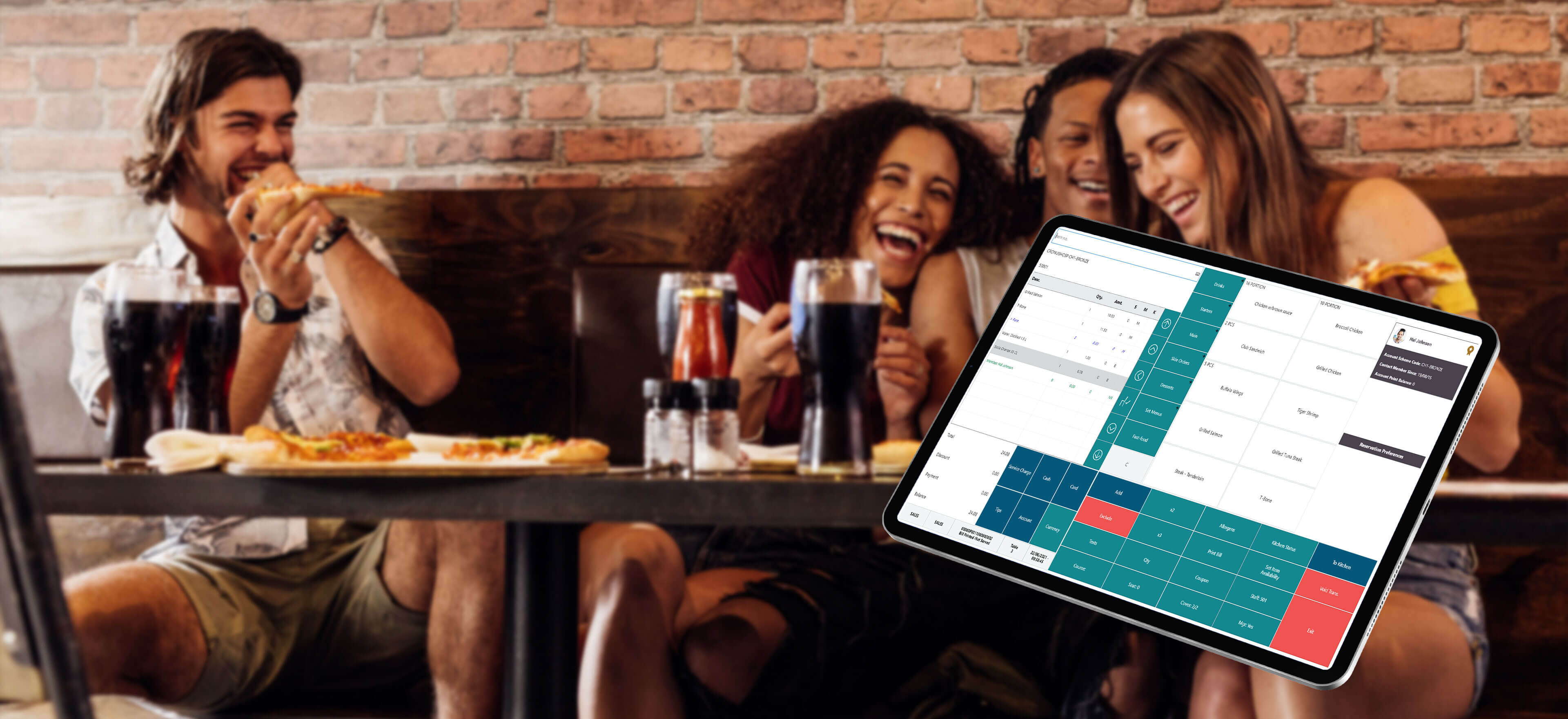 Restaurant Unified Software Platform Restaurant Pos Business Management System