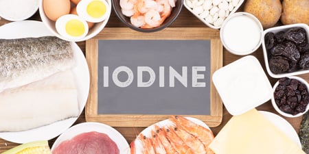 Foods rich in iodine