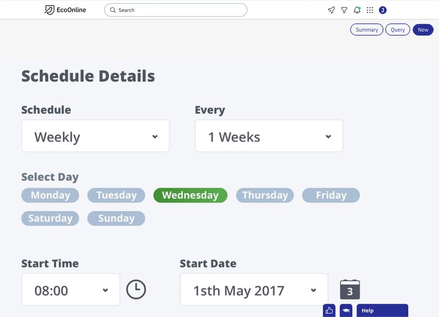 Schedule benefits 1
