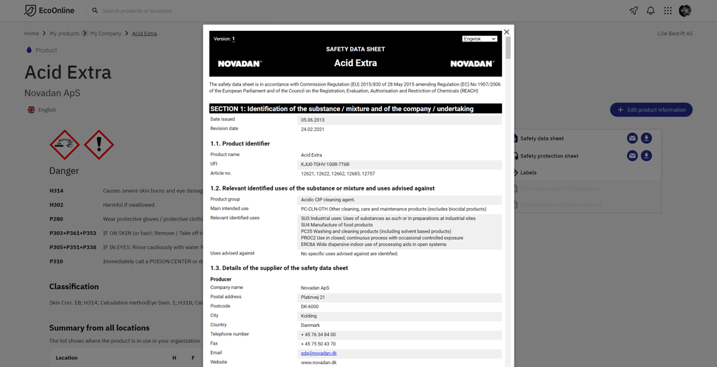 Sds Management Sds Chemical Management Chemical Manager