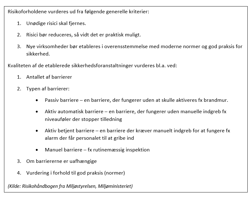 Vurdering af risikoforhold er en fast del af arbejdsmiljøledelse