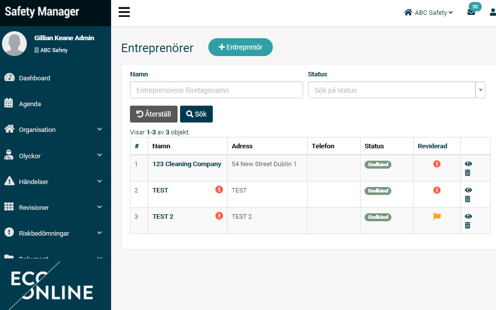 Entreprenörer Benefit 1