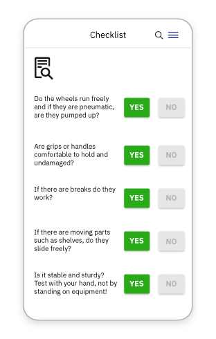 Manual&MechanicalHandling - Checklist