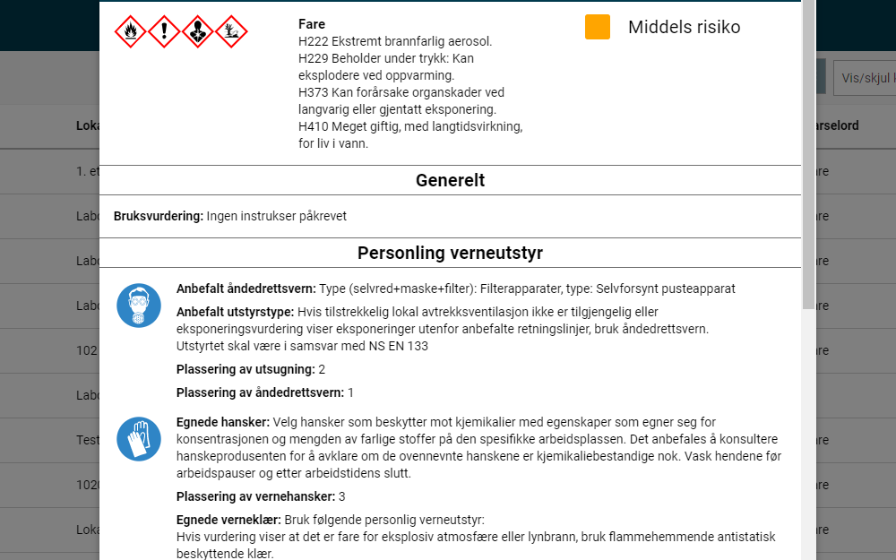Få komplett oversikt over risikobildet i virksomheten og beskytt de ansatte