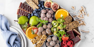 Health-positive snacks and snacking fun