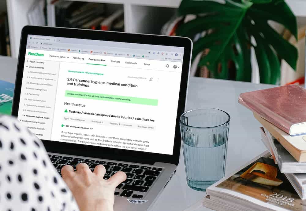 Digital haccp