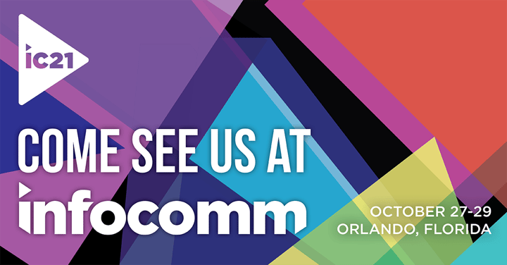 IVS will be exhibiting at the InfoComm Conference (Oct 27 – 29)