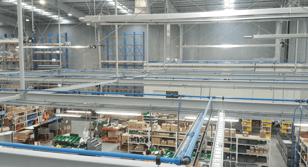 Alu Air piping system for Allegion
