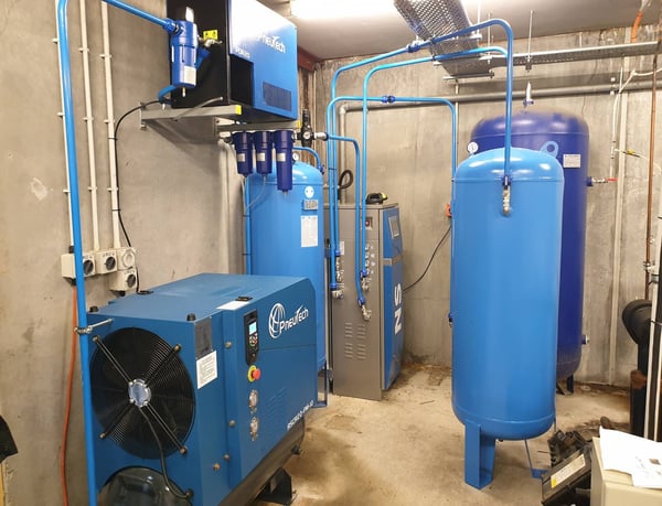 Compressed air system for Mission Estate
