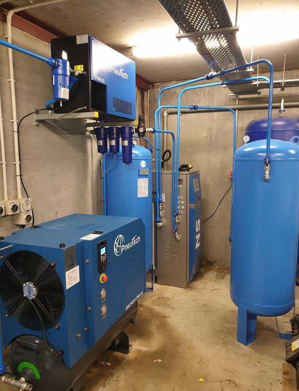 Compressed air system for Mission Estate