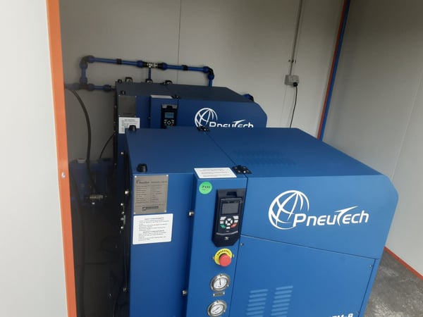 Integrated Vixen compressor and dryer for Repair Hub