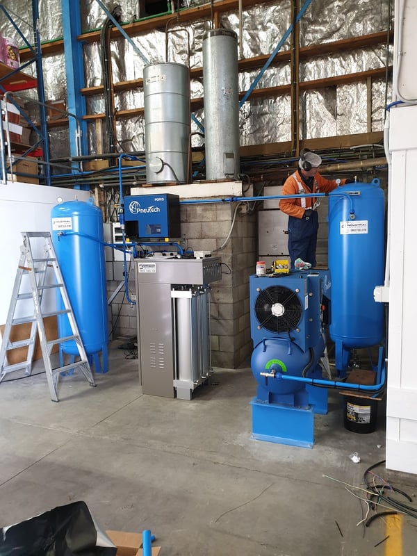 Install of nitrogen generation plant for Heartland Chips