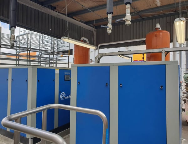 Industrial PneuTech variable speed compressors