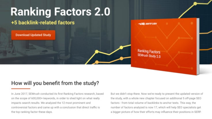 Case Study landing Page example