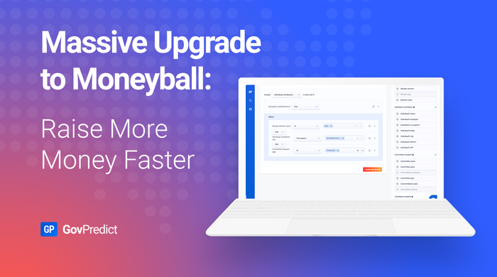 GovPredict Launches Massive Upgrade to Moneyball