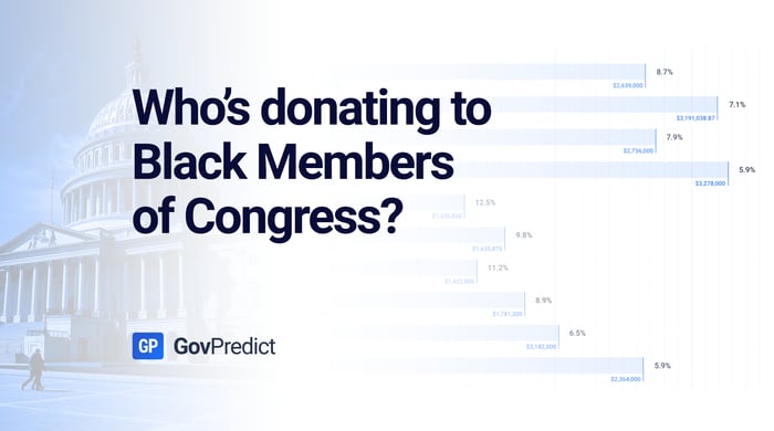 Who’s donating to Black Members of Congress?