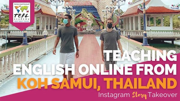 Day in the Life Teaching English Online from Koh Samui, Thailand with Allen & Guillem