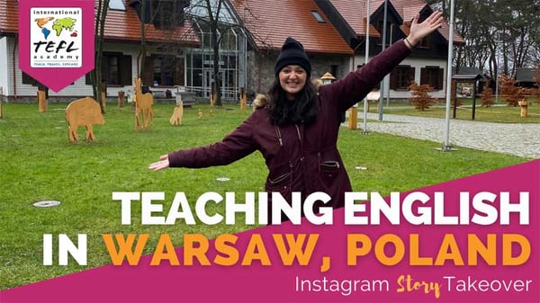 Day in the Life Teaching English in Warsaw, Poland with Daria Boncoraglio