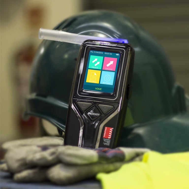 Andatech Prodigy S breathalyser certified under Australian Standards AS3547