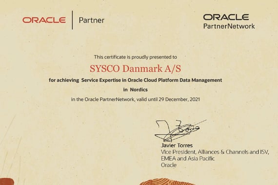 Service Expertise in Oracle Cloud Platform Data Management