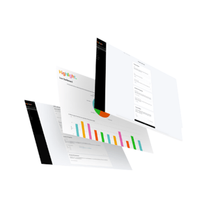 Platform screens - white background