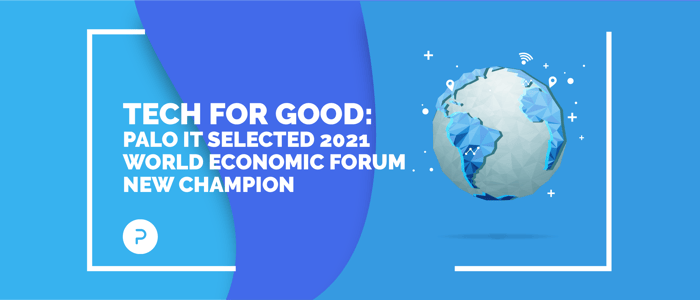 PALO IT selected 2021 World Economic Forum New Champion