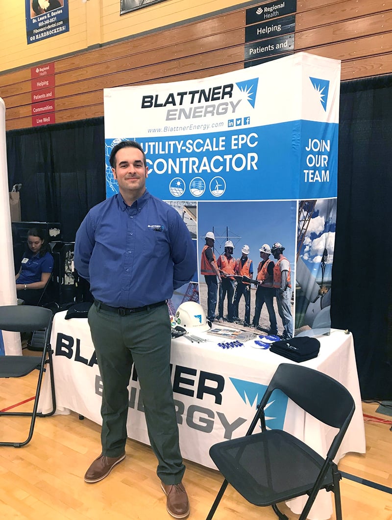 College fair display