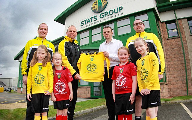 Kintore United Girls Football Team Sponsorship Deal with STATS Group